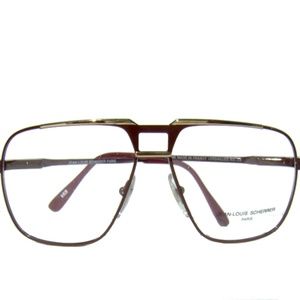 FRENCH MEN VINTAGE EYEWEAR CIRCA 1980